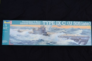 Revell 05114  German U-Boat TYPE IX C U-505